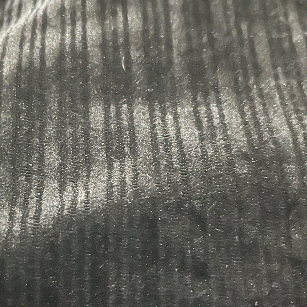 Zac & Rachel Black Ribbed Velour Long Sleeve Top - Picture 8 of 9